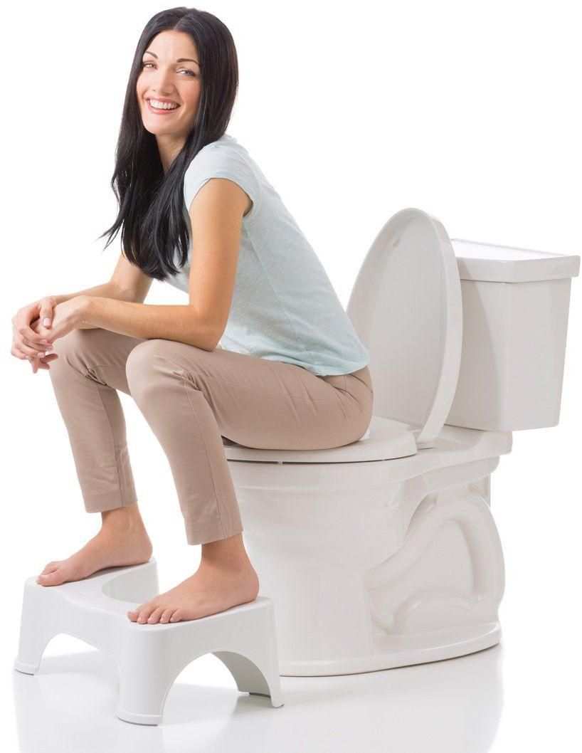 نحوه نشستن درست بر روی توالت فرنگی