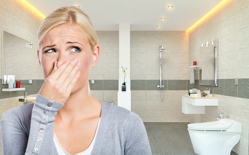 علت بوی بد توالت فرنگی