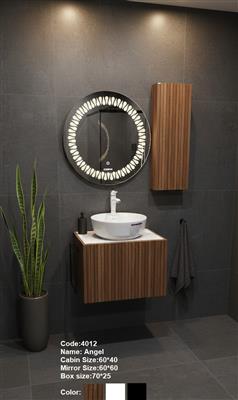 روشویی کابینتی pvc دیواری آنجل60