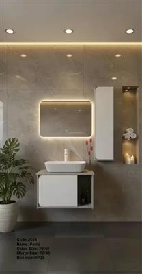 کابینت روشویی pvc  دیواری پانیذ