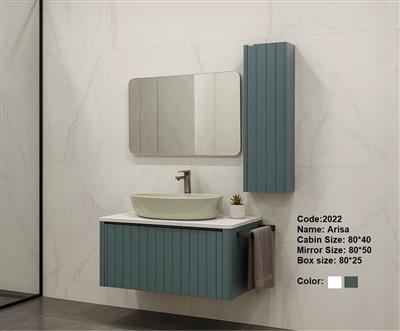 روشویی کابینتی pvc دیواری آریسا