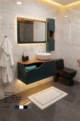 روشویی کابینتی pvc دیواری زئون