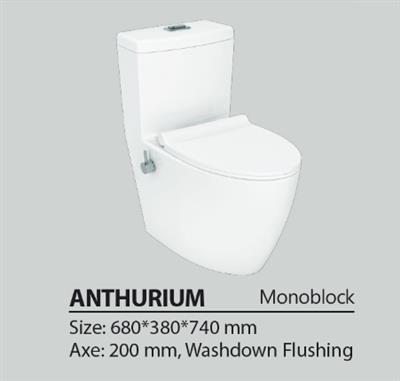 توالت فرنگی فرنگی چینی کرد مدل آنتوریوم